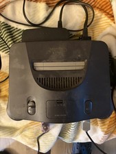 Nintendo 64 Video Game Console Tested Works 2 Controllers And All Cords No Games