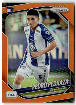 Panini Prizm FIFA 2025-26 No. 155 Pedro Pedraza Rookie Orange 112/125