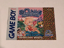 Bonk's Revenge (Nintendo Game Boy, 1994) ☆ MANUAL ☆