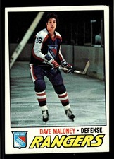 1977-78 Topps Dave Maloney #41 - New York Rangers