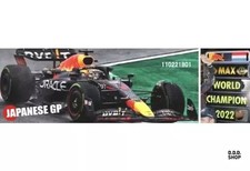 1/18 Oracle Red Bull Racing RB18 Max Verstappen Japan GP 2022 Winner with Pit