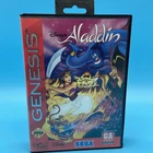 Disney's Aladdin  (SEGA Genesis) Complete in Box CIB Complete In Box Tested