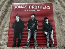 Jonas Brothers It's About Time Red Or Clear Vinyl Jonas Vinyl Club New Seal