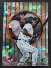 2019 Bowman's Best Riley Greene 1999 Franchise Favorites Atomic Refractor