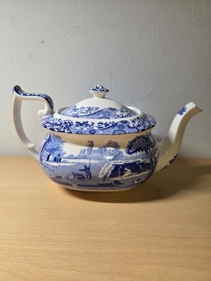 Spode Blue Italian Teekanne Neu TOP Herstellungsjahr 2011