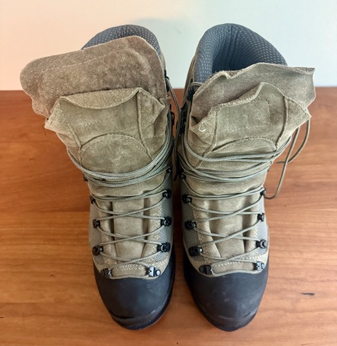 Bates E03600C Hiking Boots Vibram Soles Green Military Style Men's Size 8 R - Picture 5 of 9