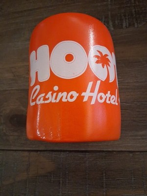 Vintage HOOTERS  Orange KOOL KAN Koozie Beer Beverage Holder Las Vegas 