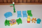 Vtg Sesame Street Hoopers Store House Playset 1984 replacement furniture
