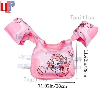 NEW Airless Auftriebs weste für Kinder Float Schwimm arm Ring Baby