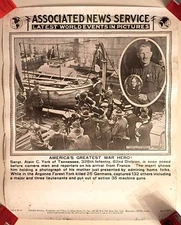 WWI Poster - Sgt. Alvin York