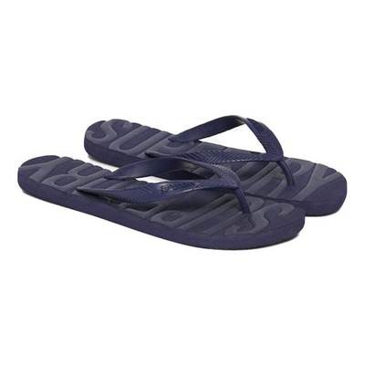 SUPERDRY CORE LOGO FLIP FLOP NAVY 2GN