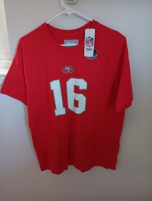 SANFRACISCO 49ER JOE MONTANA  HALL OF FAME T SHIRT NWT SZ LARGE