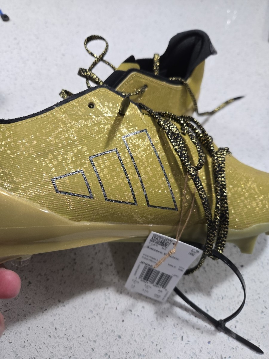 スマッシャーズ　アイルランド　ゴールド　新品 adidas Disney x Adizero Electric Size 13 Jafar Reflective Football
