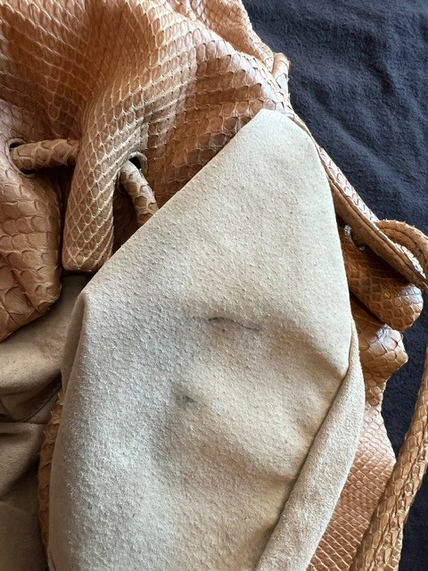 Bottega Veneta Pitone Snakeskin Python Vintage Ho… - image 21