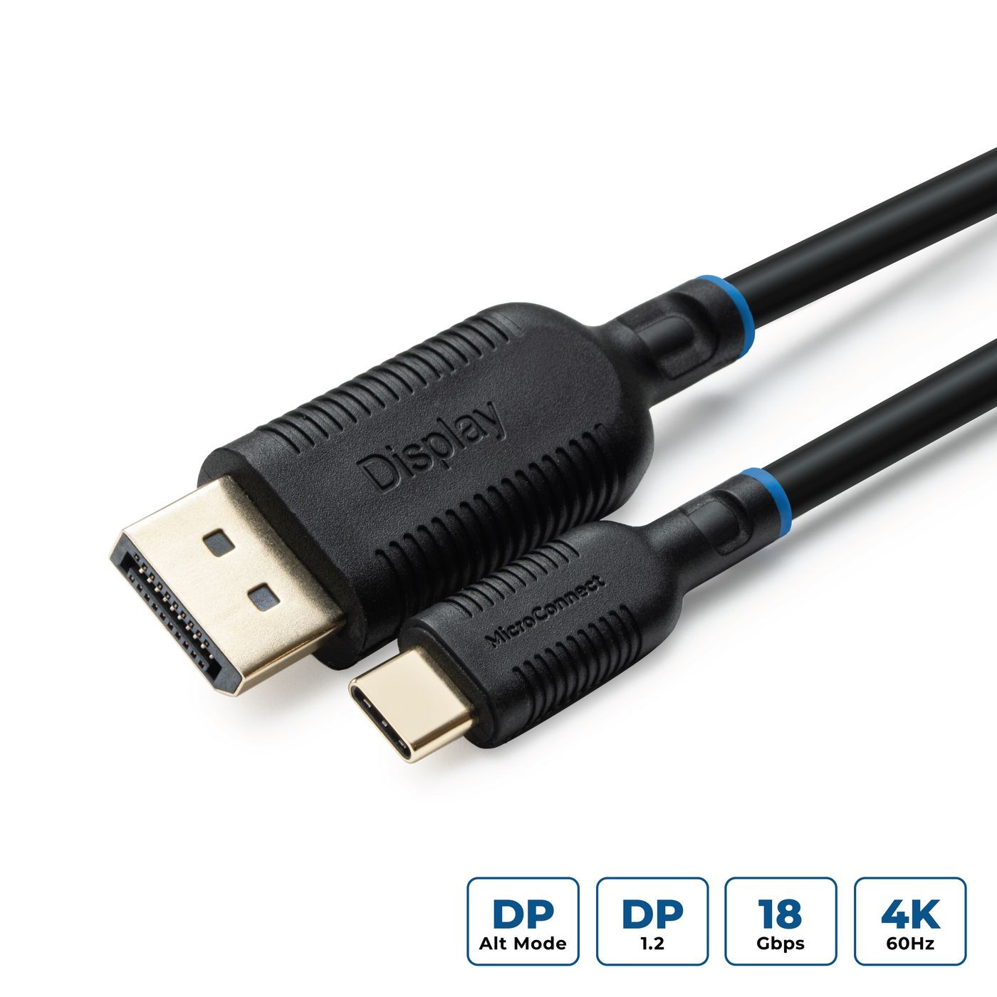 MicroConnect MC-USBCDP1 USB-C Displayport cable 1m