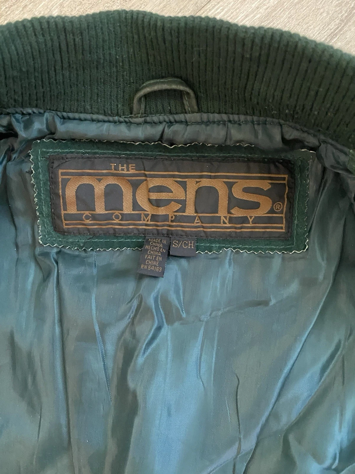 vintage 1980s or 1990s colorblock bomber jacket from The Mens Company, sized Men - product detail image 4