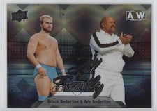 2023 AEW All Elite Wrestling in the Family Diamond Plate Arn Anderson Brock my8