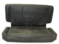 Jeep Wrangler Tj 03-06 Oem Rear Flip Fold Tumble Seat Black Free Shipping