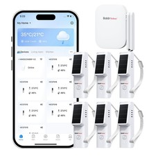 BaldrTherm WiFi Hygrometer Thermometer 6 Pack, Smart Temperature Humidity wit...