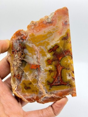 Natural Tennessee Paint Rock Agate/Jasper 192.5g Crystal Mineral For Cabbing