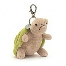 Jellycat Timmy Turtle Bag Charm Soft Plush Toy Keychain Best new