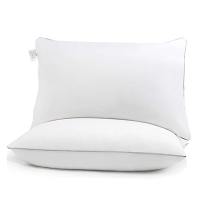 Halley Bed Pillows For Sleeping Standard Size Set Of 2 - Premium Down