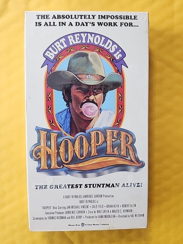 BURT REYNOLDS HOOPER VHS The Greatest Stuntman Alive Warner Home Video
