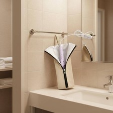 Heat Resistant Curling Iron Pouch Curling Iron Holder Bag for Bathroom