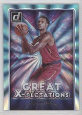 2021-22 Panini Donruss Great X-Pectations Holo Teal Laser Evan Mobley #7 0u1n