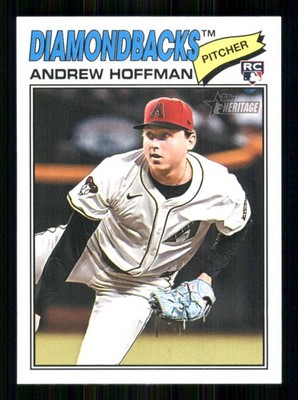 2026 Topps Heritage #211 Andrew Hoffman RC Arizona Diamondbacks 65225