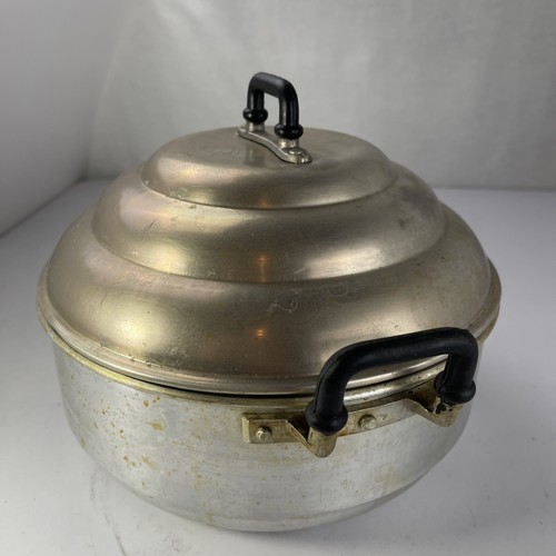 VTG Seng Thai Factory Steamer Pot 10" Thai Aluminum Steamer # 24 - Picture 4 of 15