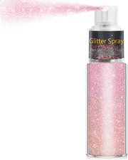 Hair and Body Glitter Spray, Holographic Glitter Highlighter Powder, Face Body C