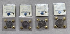 ITALIA SERIE COMPLETA MONETE REPUBBLICA ITALIANA 1949 Lire Una Due Cinque Dieci