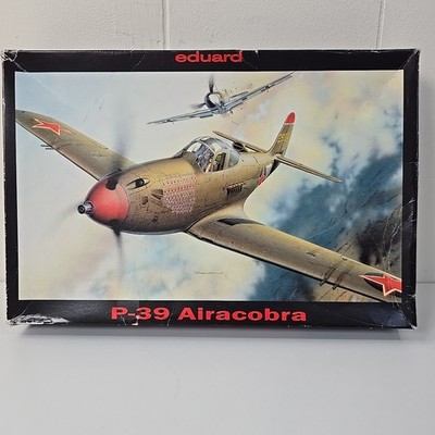 Eduard P-39 AIRACOBRA Model Kit 1/48 New Sealed Vintage #8064