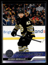2023-24 Upper Deck Extended Series Young Guns #728 Georgii Merkulov