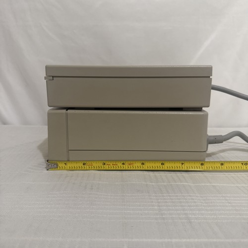 Apple Macintosh 3.5 & 5.25 External Floppy Disk Drive A9M0106 A9M0107 VTG 1988 - Afbeelding 22 van 24