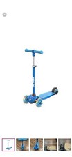 Gotrax KS1 Blue Kick Scooter Adjustable Handlebar LED Wheels for Kids