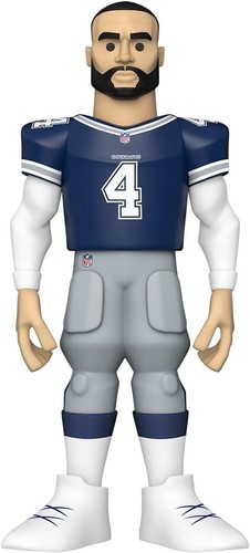 Funko Gold 12" NFL: Cowboys - Dak Prescott - Probabilità di 1/6 per la Variante - Foto 5 di 6