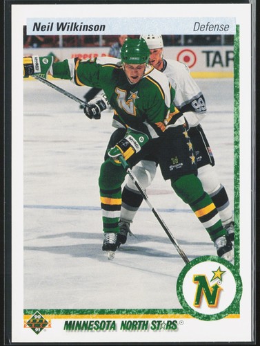1990 Upper Deck Neil Wilkinson #547 card