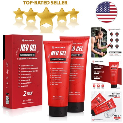 #ad Electrode Gel for Replacement Pads Skin Safe Formula $54.95