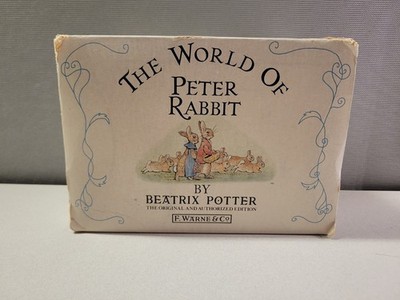 Beatrix Potter The World of Peter Rabbit Box Set, F. Warne & Co., Original Ed.