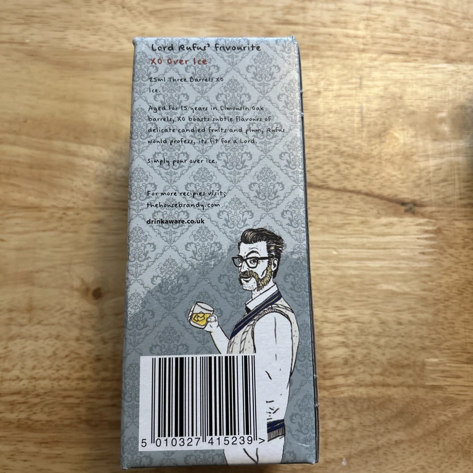 2 x Three Barrels Limited Edition Glasses Lady Rose and Lord Rufus  NEW - Image 4 of 4