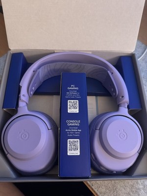 SteelSeries Arctis Nova 3P Wireless Gaming Headset Purple Bluetooth Multi-Platf 
