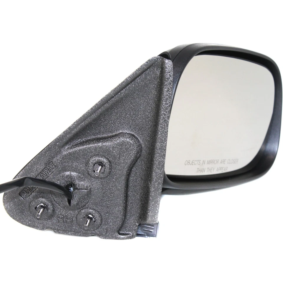 Espejo retrovisor eléctrico para Dodge Durango 2001-2003 derecho manual plegable negro texturizado Foto 3 de 4