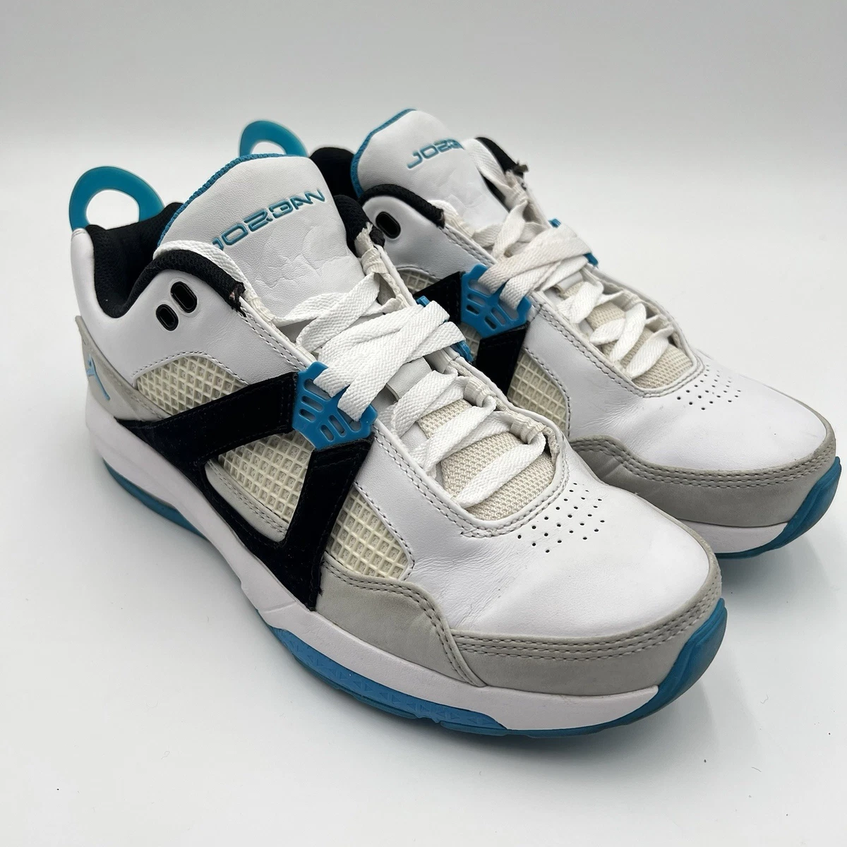 Jordan Trunner Q4 Neon Lights Laser Blue 2009 343408-142 Mens Sz 10 Box Receipt RARE “Blue Laser” Air Jordan 4 Samples ?? ? or  main image 2