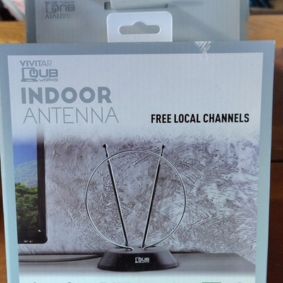 Vivitar Qub Works Indoor Antenna - Vivitar Qub Works Indoor Antenna, Black