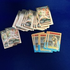 Mitchell Parker 45 count player lot of baseball cards - Topps Rookies 2024