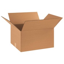 GRAINGER APPROVED 11A766 PK 25 Shipping Box,18x14x10 in 11A766