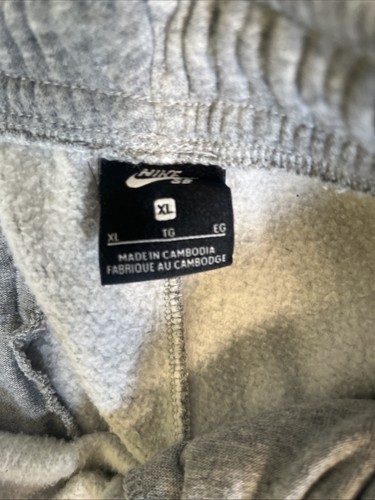 Nike SB Jogginghose Herren XL grau Triple Logo Skate Hose Jogger Stretchbund - Bild 4 von 10