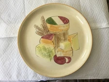 Vintage Los Angeles Potteries Large Serving Platter 14”  Excellent Condition